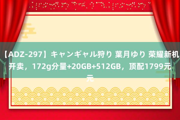 【ADZ-297】キャンギャル狩り 葉月ゆり 荣耀新机开卖，172g分量+20GB+512GB，顶配1799元